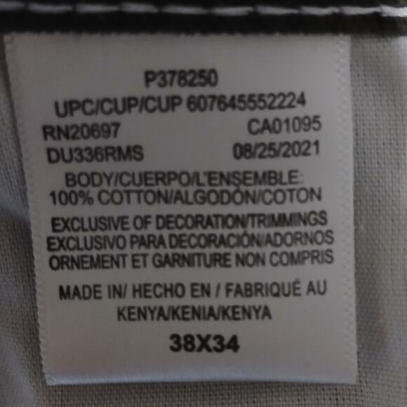 NWT DICKIES 38x34 Men's Olive Relaxed Fit Canvas Carpenter Pants 100% Cotton - Picture 12 of 13